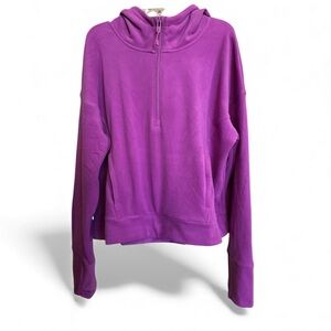 Under Armour Women's Meridian Cold Weather Loose Fit 1/2 Zip Hoodie.  NWT- M